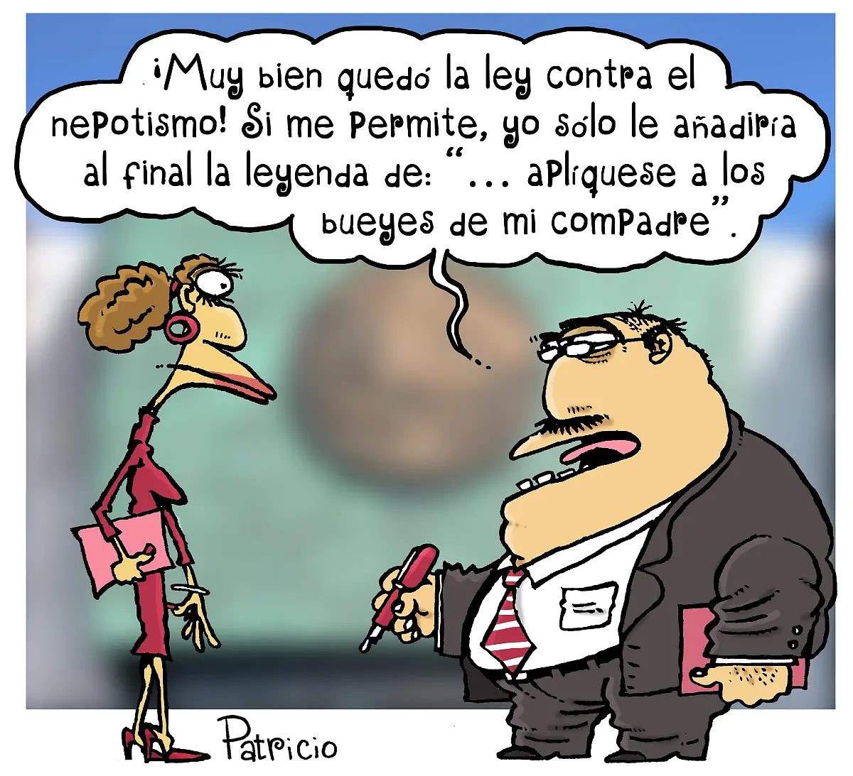 cartón PATRICIO